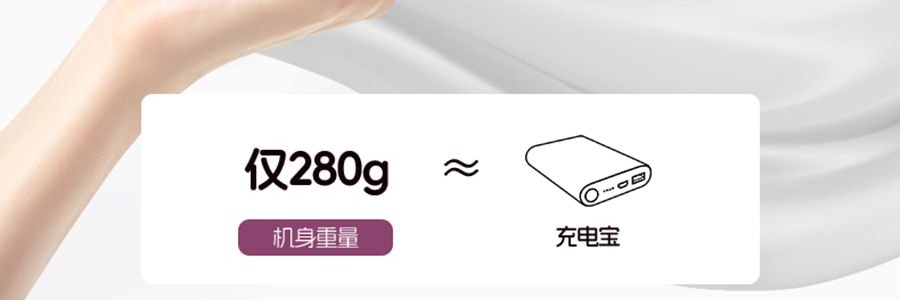 K·SKIN金米 無線直髮梳 負離子不傷發 便攜直髮捲髮兩用 電梳子防靜電直板夾 #紫色 KD382S【張柏芝代言】