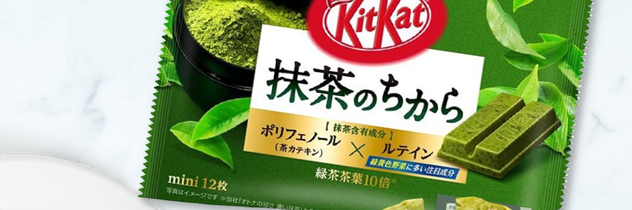 日本NESTLE雀巢 KITKAT 抹茶的魔力 抹茶味威化巧克力 12枚入 140g