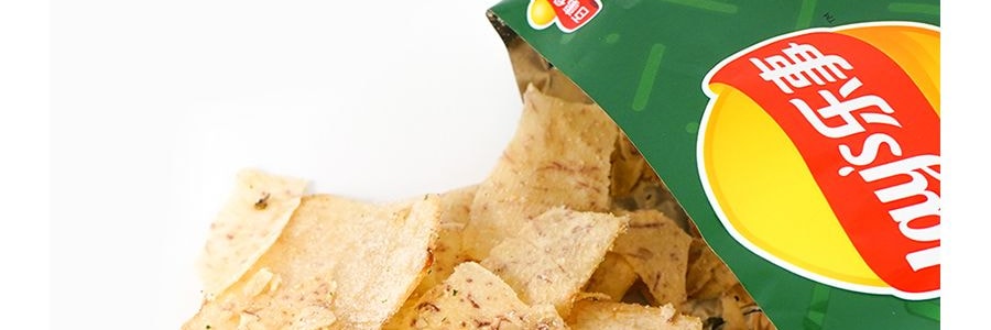 大陸版LAY'S樂事 香芋片 芋頭薯片 沁爽青檸口味 60g