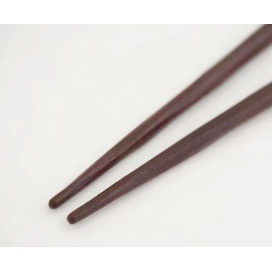 【日本直郵】日本製 HYOZAEMON 兵左衛門 天然木 天然漆 削尖筷 紅(大) 1雙
