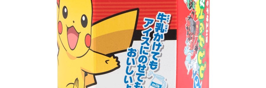 日本TOHATO桃哈多 Pokemon寶可夢系列 皮卡丘粟米星巧克力口味餅乾 23g【動漫好物】