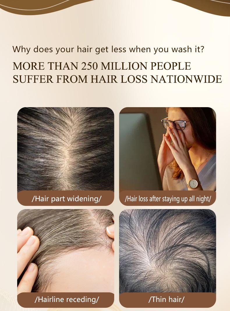 Sipimo詩碧曼 人參何首烏防脫洗髮精 產後熬夜脫髮固髮洗頭膏 蓬鬆增髮洗髮露 產後壓力性脫髮熬夜固發密發 瑞士毛囊靶向強韌毛囊激活 90天增厚發量 臨床數據驗證 420ml