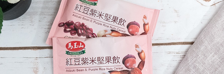 台湾马玉山 红豆紫米坚果饮 12包入 360g