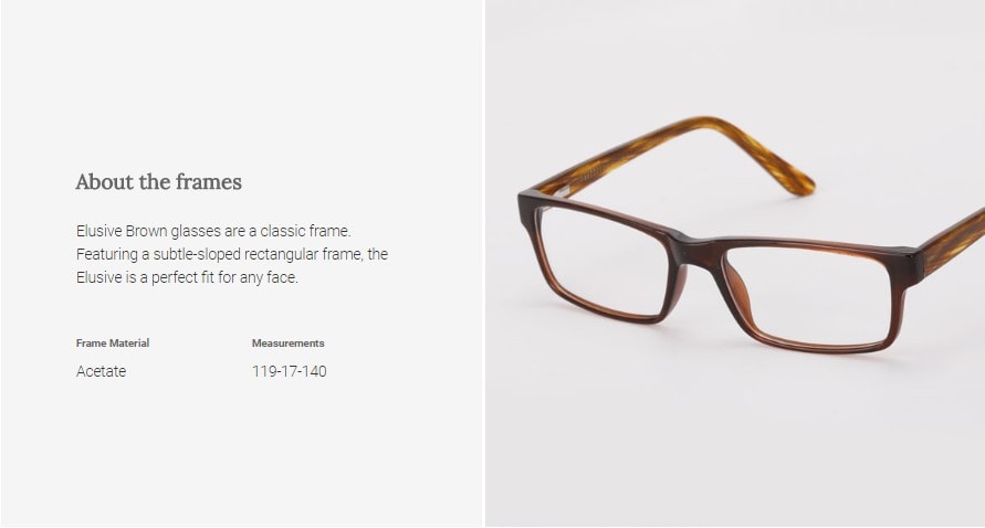 Digital Protection Eyeglasses: Elusive - Brown (DL75015 C4) - Lens Included
