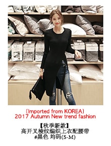 KOREA Rabbit Fur Trim Turtleneck Poncho #Black One Size(Free) [Free Shipping]