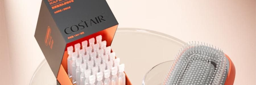 TOUCHBeauty 渲美红光健发梳 防脱生发梳护发梳 蓝光头皮按摩梳 #渲美橙【控油去屑 抚平毛躁】