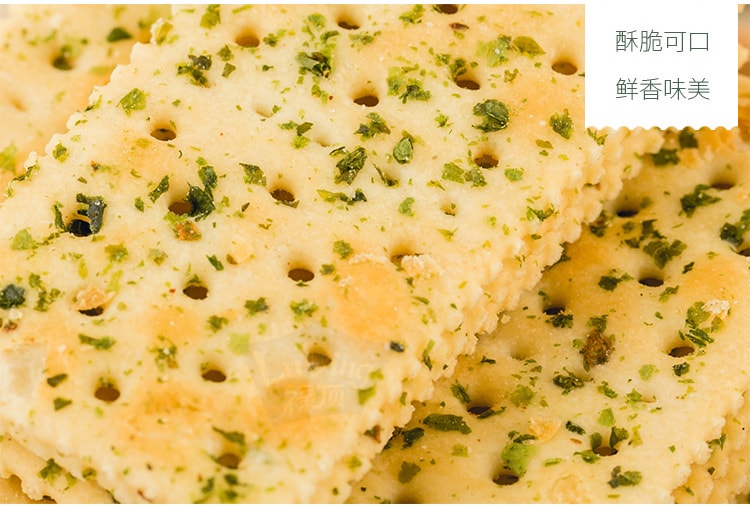 seaweed flavor soda biscuit 360g