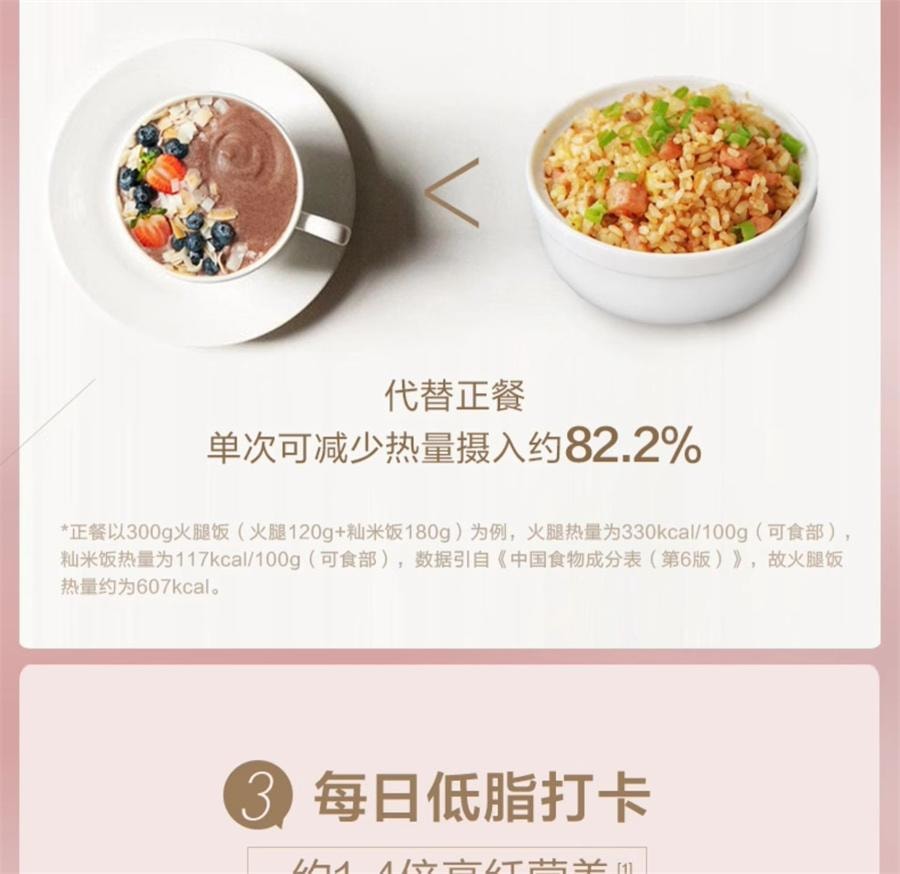 【中國直郵】 五穀磨坊 紅豆薏米粉 高纖懶人飽腹營養早餐健康代餐粉546g/罐