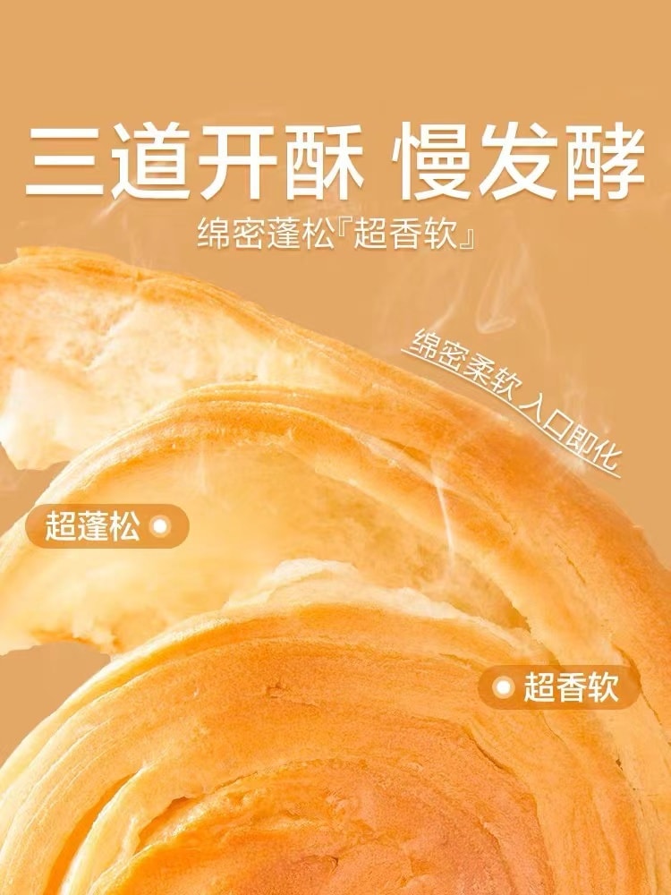 【中國直郵】三隻松鼠 乳酸菌小口袋夾心麵包 濃鬱優格口味500g/箱【高顏值營養早餐】