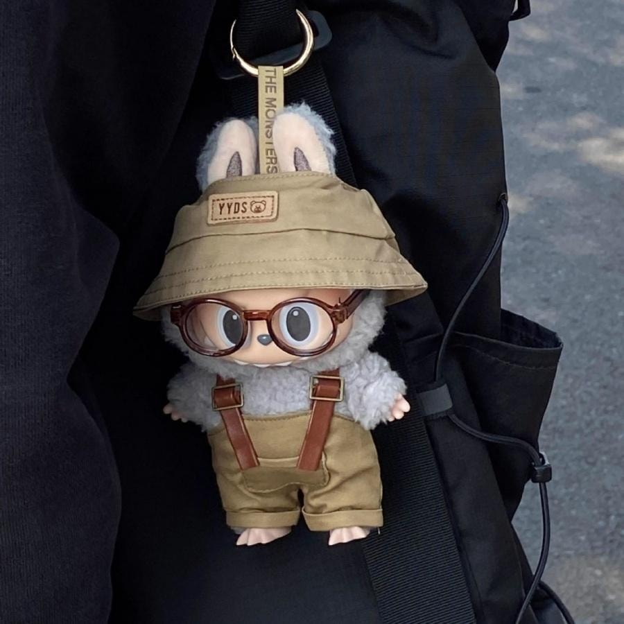 【中國直郵】 FOXTAIL Labubu拉布布娃衣 盲盒公仔衣服 毛絨套裝 可愛換裝- 四件套款(不含公仔) 1件*預計到達時間3-4週