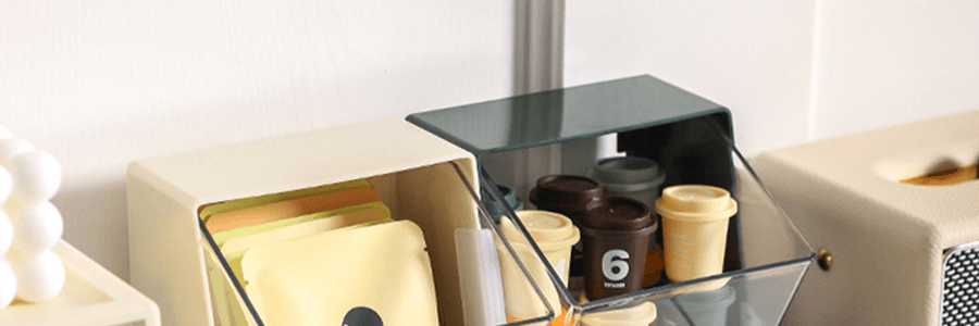 川島屋 茶包膠囊咖啡收納盒 多功能茶葉零食置物架 桌面整理盒