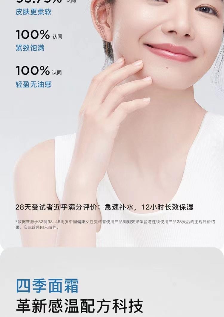 【中国直邮】 韩国 RNW 滋润清爽不油腻面霜 50g/瓶