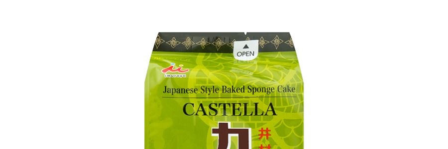 日本井村屋 CASTELLA 卡思甜樂蛋糕 抹茶味 7枚入 280g