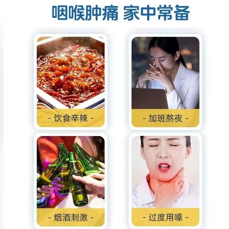 Anti Inflammatory Tablets For Clearing Heat Detoxifying Anti-inflammatory Reducing Swelling And Pharyngitis 52 Table