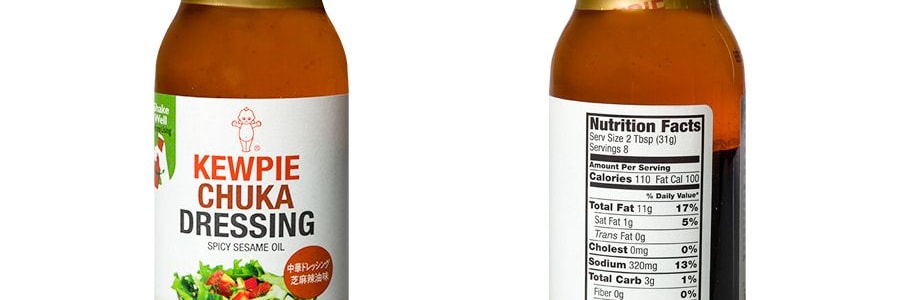 日本KEWPIE丘比 沙拉汁 中華風芝麻辣油口味 236ml