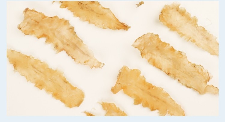 Dried Clean Cod Fish Maw Fish Gelatine Healthy Nutrition Collagen 80g