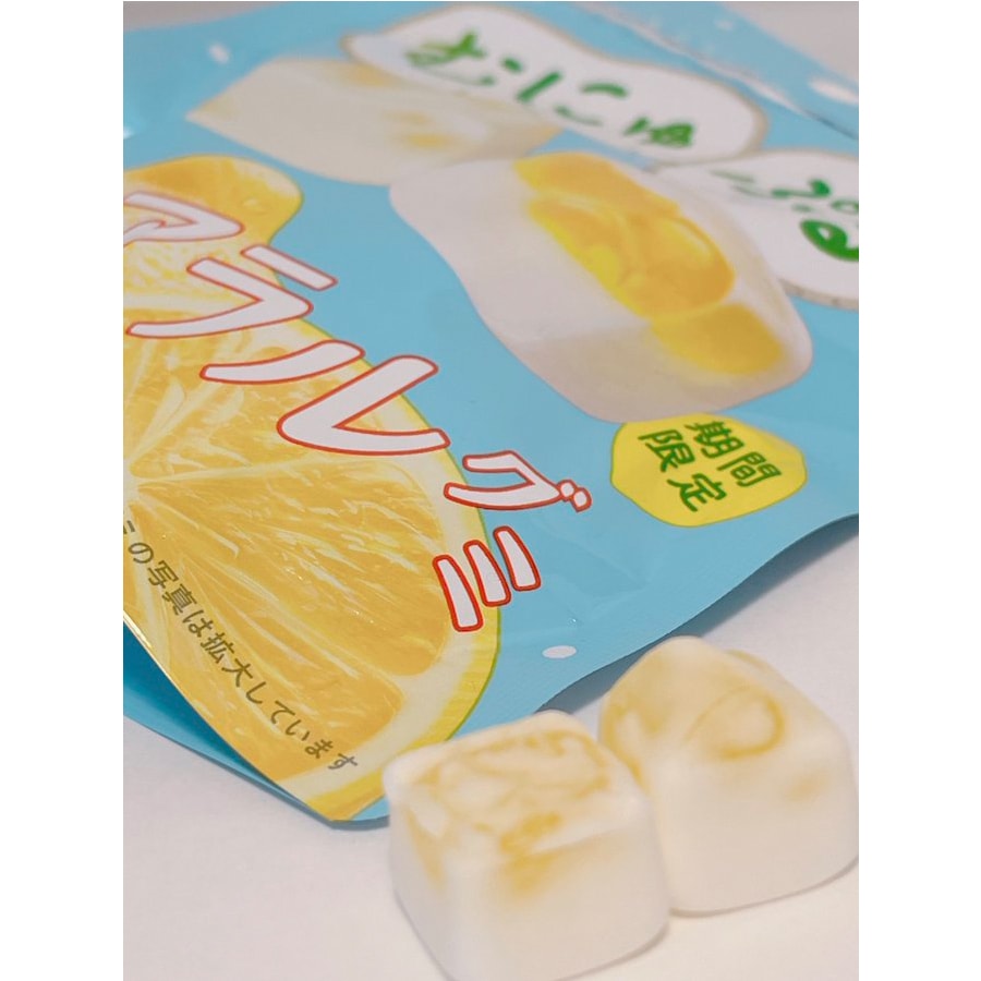 【日本直邮】日本KABAYA 期间限定 柠檬味 果汁软糖 58g