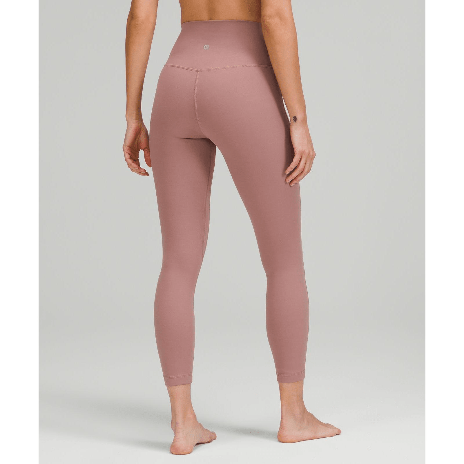 LULULEMON||Align女士运动高腰紧身裤24"裸感瑜伽亚洲版型||Twilight Rose XL LW5CRDA