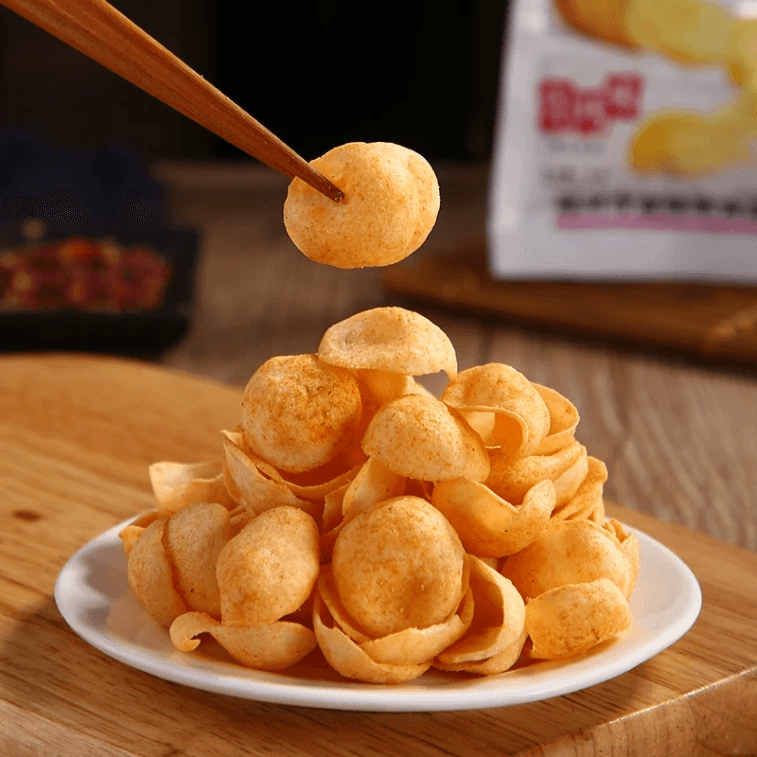 【中國直郵】 金味 玩味無窮薯片脆片兒時經典懷舊薄片膨化小零食小吃休閒食品 燒烤口味 16g*5包