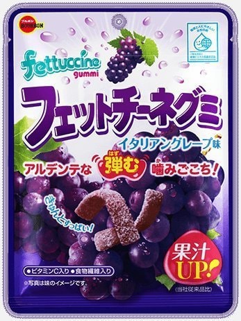 Fettuccine Gummy Grape Flavor 50g