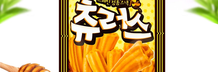 韩国CROWN皇冠 蜂蜜肉桂脆条零食 174g