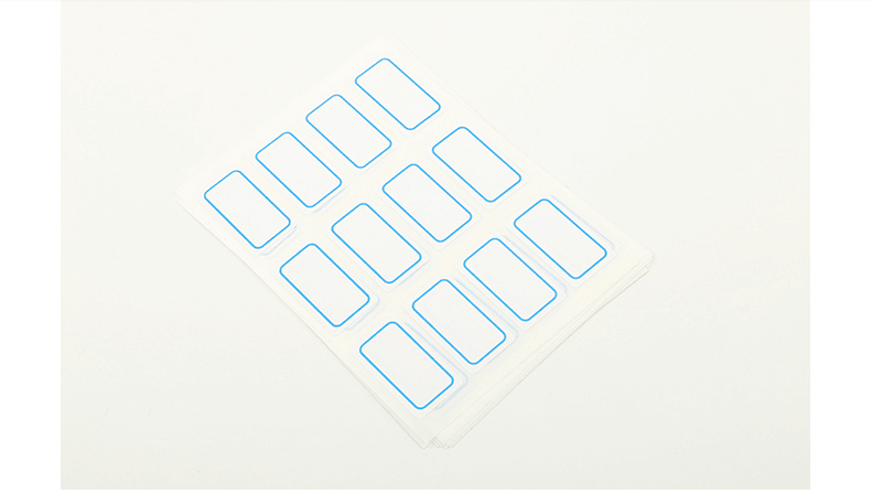 [中国直邮]晨光M&G 12枚X10自粘性标签(蓝)YT-15 一袋 10张入 3袋装