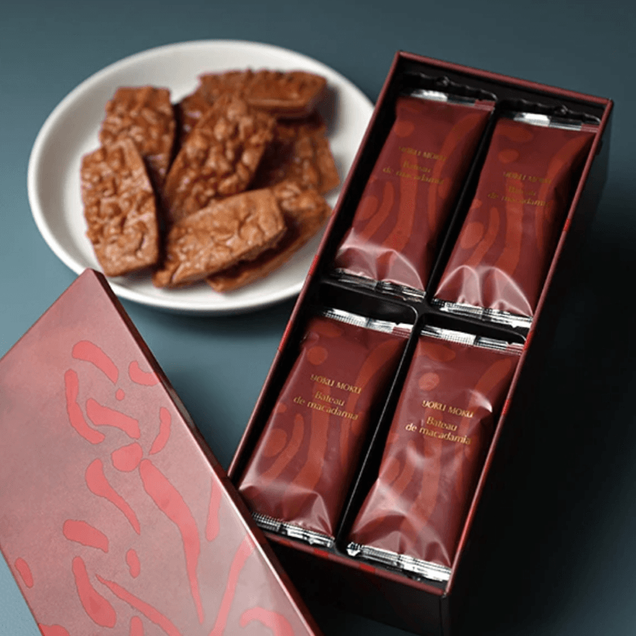 【日本直邮】Yokumoku最新冬季限定夏威夷果巧克力饼干夹心曲奇糕点礼盒16枚