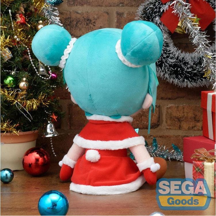 SEGA世嘉  初音未来毛绒手办 圣诞Ver.坐姿 单件