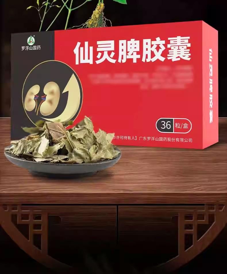 【中國直郵】 羅浮山國藥 仙靈脾膠囊 補腎強心、壯陽通麻痺 0.5g*36粒/盒【男科用藥】