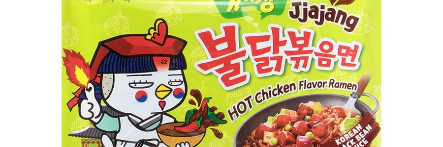 韓國SAMYANG三養 BULDAK 拉麵火雞麵 炸醬味火雞撈麵 5連包 700g