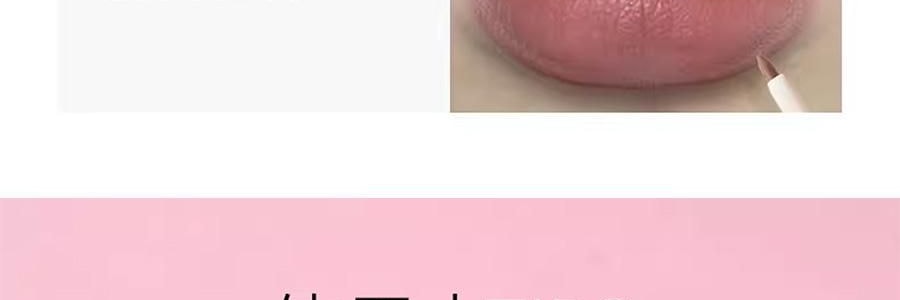 OUT OF OFFICE喔野 雙色唇線筆 OOO雙頭纖雕立體唇線筆 唇線+唇部打底一筆雙色 肉感飽滿唇 柔霧啞光不易蹭 #01 裸杏色【HOT】