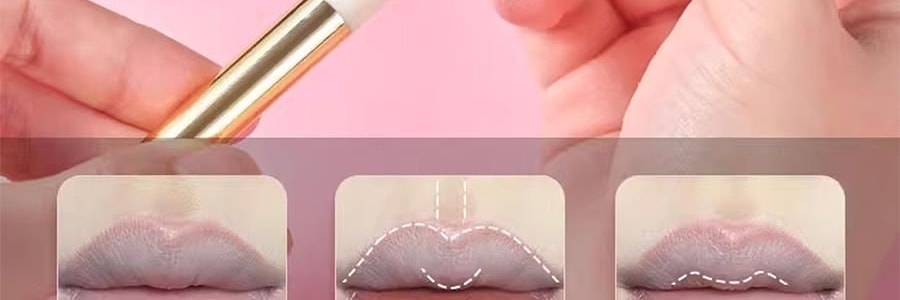 OUT OF OFFICE喔野 雙色唇線筆 OOO雙頭纖雕立體唇線筆 唇線+唇部打底一筆雙色 肉感飽滿唇 柔霧啞光不易蹭 #01 裸杏色【HOT】