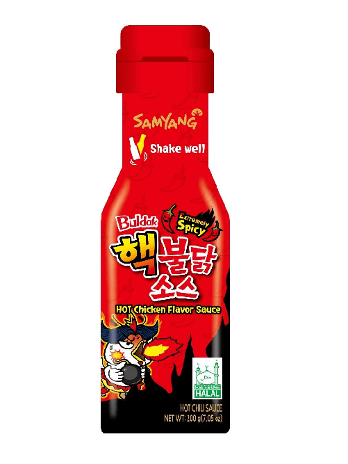 Extremely Spicy Hot Chicken Flavor Sauce 200g