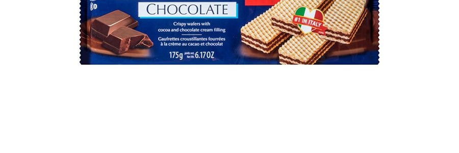 義大利LOACKER萊家 經典威化華夫餅 巧克力口味 175g