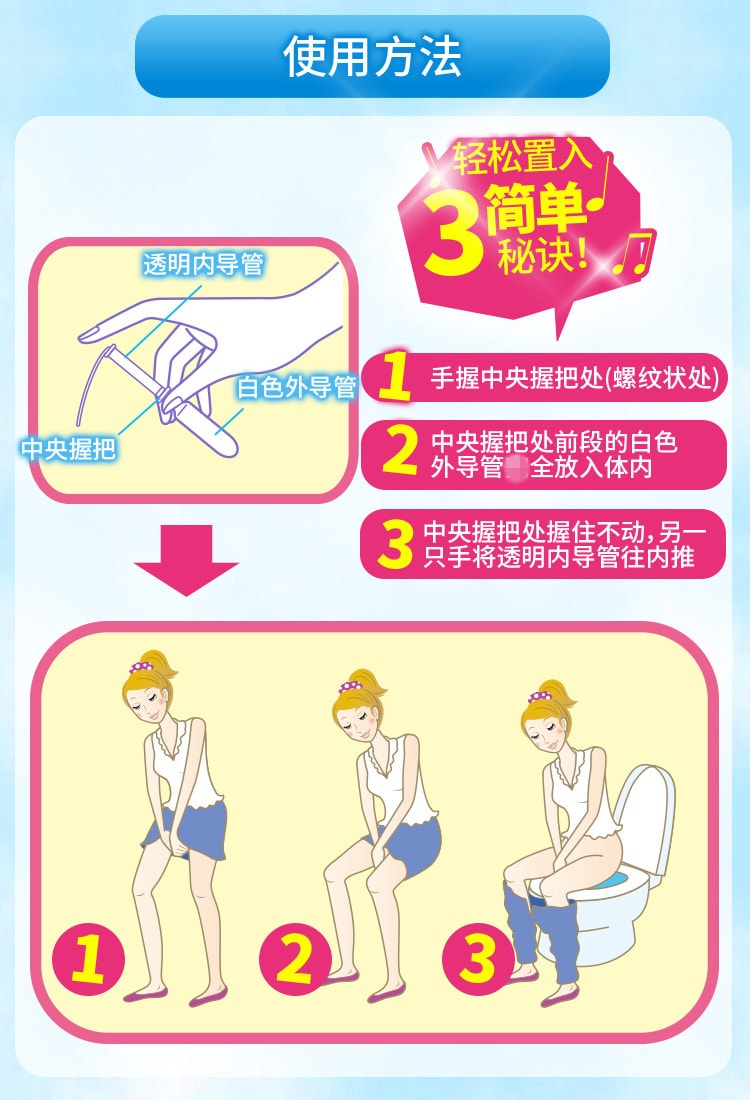 【日本直郵】日本Unicharm尤妮佳 導管內置衛生棉條 粉紅色 10個