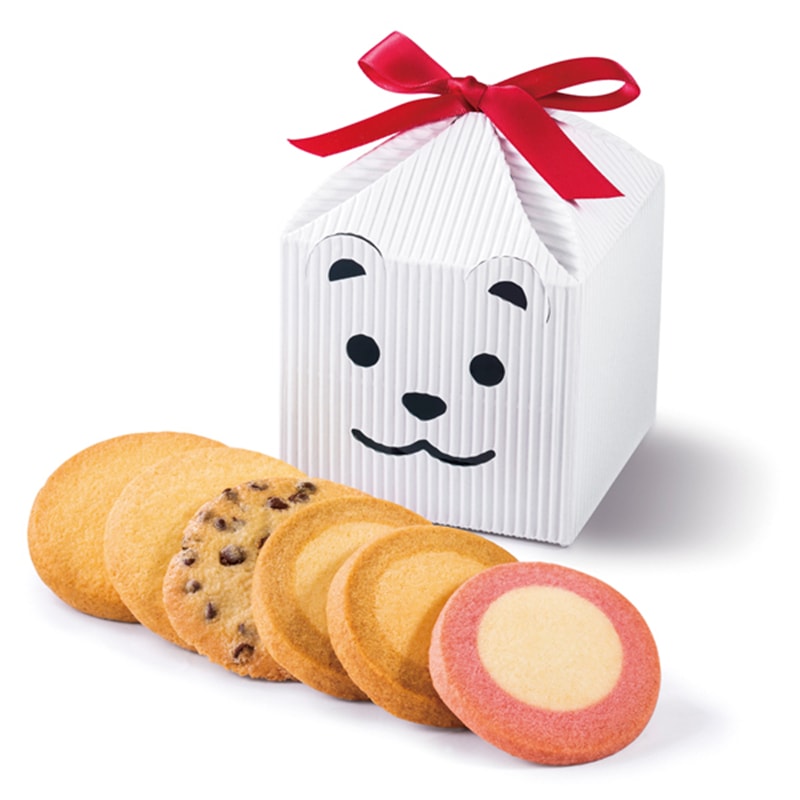 【日本直邮】DHL直邮3-5天到 日本STELLA 限定白熊礼盒饼干套装 6枚入