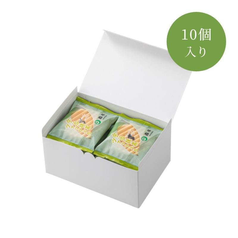 【日本北海道直郵】日本京都宇治抹茶 森半 抹茶奶油夾心華夫威化10枚入