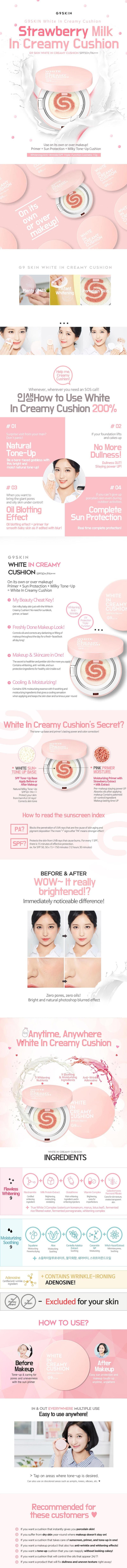 [G9SKIN] White In Creamy Cushion