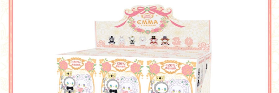 衍創 Emma祕境森林 婚禮系列盲盒手辦潮玩擺飾 整盒含6個