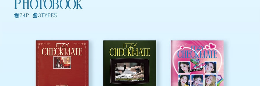 韓國MAKESTAR K-pop專輯 Itzy [CHECKMATE] 特別版 3款風格隨機