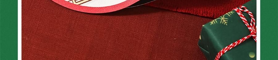 川島屋 LULU豬聖誕餐墊 隔熱墊餐桌防燙耐高溫碗盤墊西餐墊 水晶球款 27cm