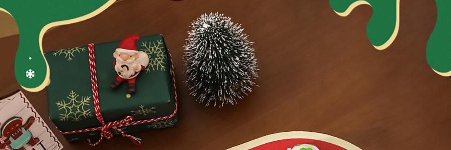 川島屋 LULU豬聖誕餐墊 隔熱墊餐桌防燙耐高溫碗盤墊西餐墊 水晶球款 27cm