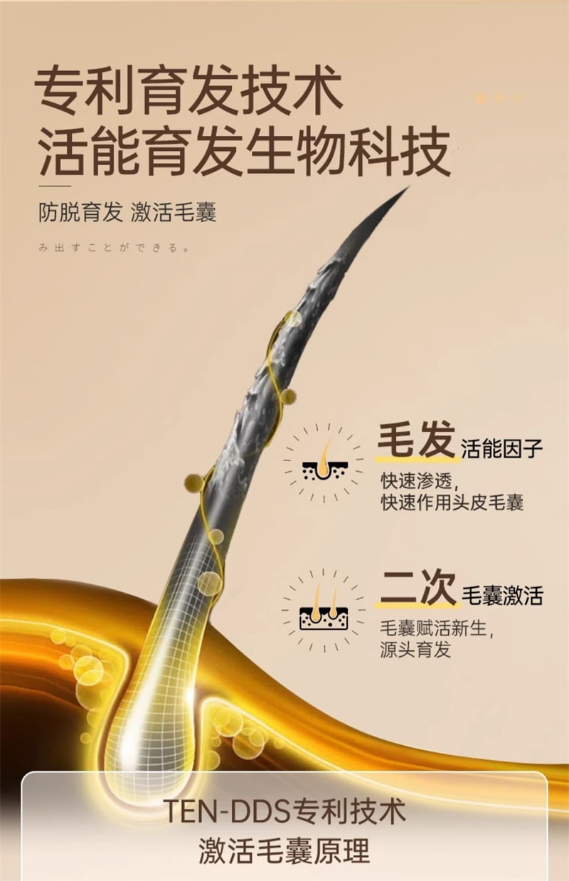 【中國直郵】 儒意 蔓濃烏發育髮液 頭髮際線營養劑發增密快速增長多男女生防脫神器 100ml/瓶(2瓶裝)