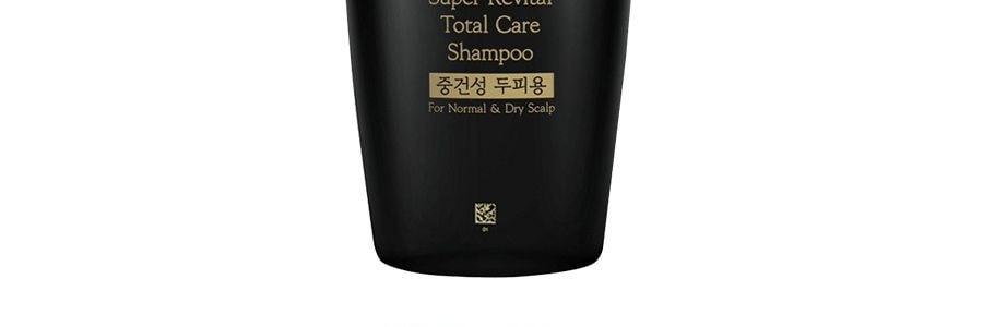 韓國RYO呂 黑色參寶抗老化防脫髮洗髮精 中/乾性髮質適用 400ml