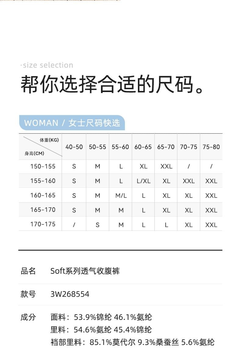 幸棉膚色XL碼收腹褲女夏季薄款高腰無痕安全褲強力收肚腰提臀褲