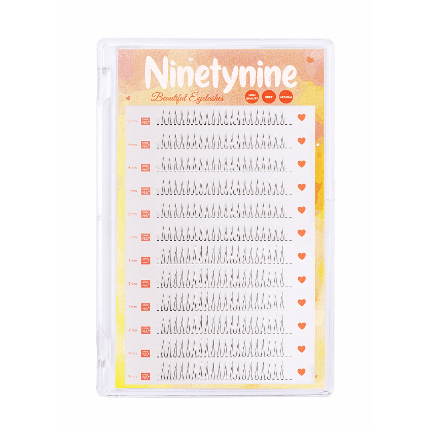Ninetynine Dreams V型下睫毛 6-7mm 【必备妈生自然下睫毛】
