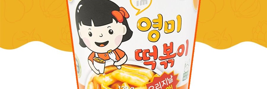 韓國Young Mi 韓式 甜辣炒年糕 杯裝 120g