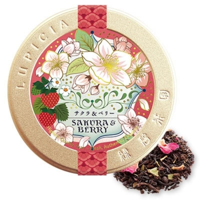 日本 lupicia 樱花莓果茶 限定包装 50g