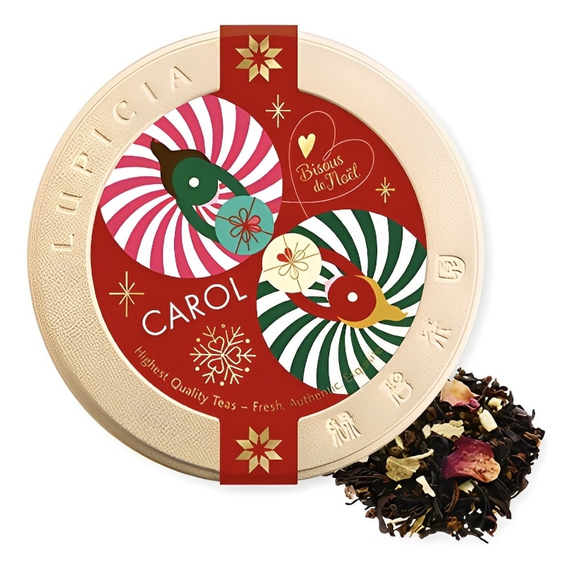 【日本直郵】 日本LUPICIA綠碧茶園 限定 金罐包裝 玫瑰紅茶 50g