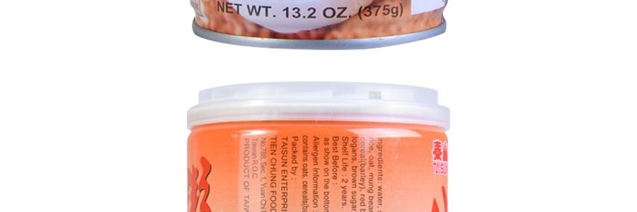 台灣泰山 八寶粥 早餐穀物即食粥 375g*6瓶裝